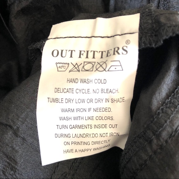 Outfitters Black Long Sleeve Dress Crystal Buttons - Picture 10 of 10